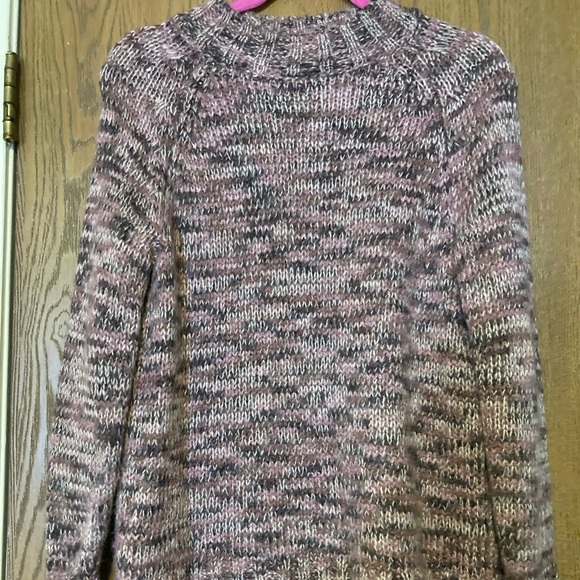 Mock Neck Knit Sweater - Picture 1 of 2